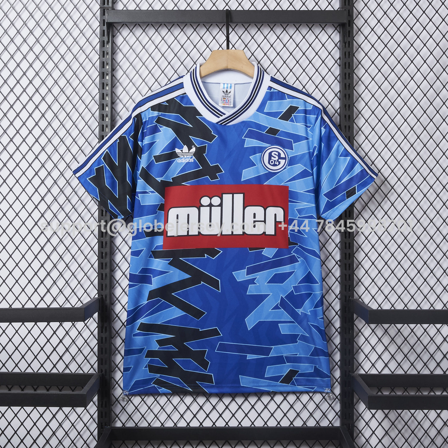 Retro Schalke 04 1993-94 Home Jersey