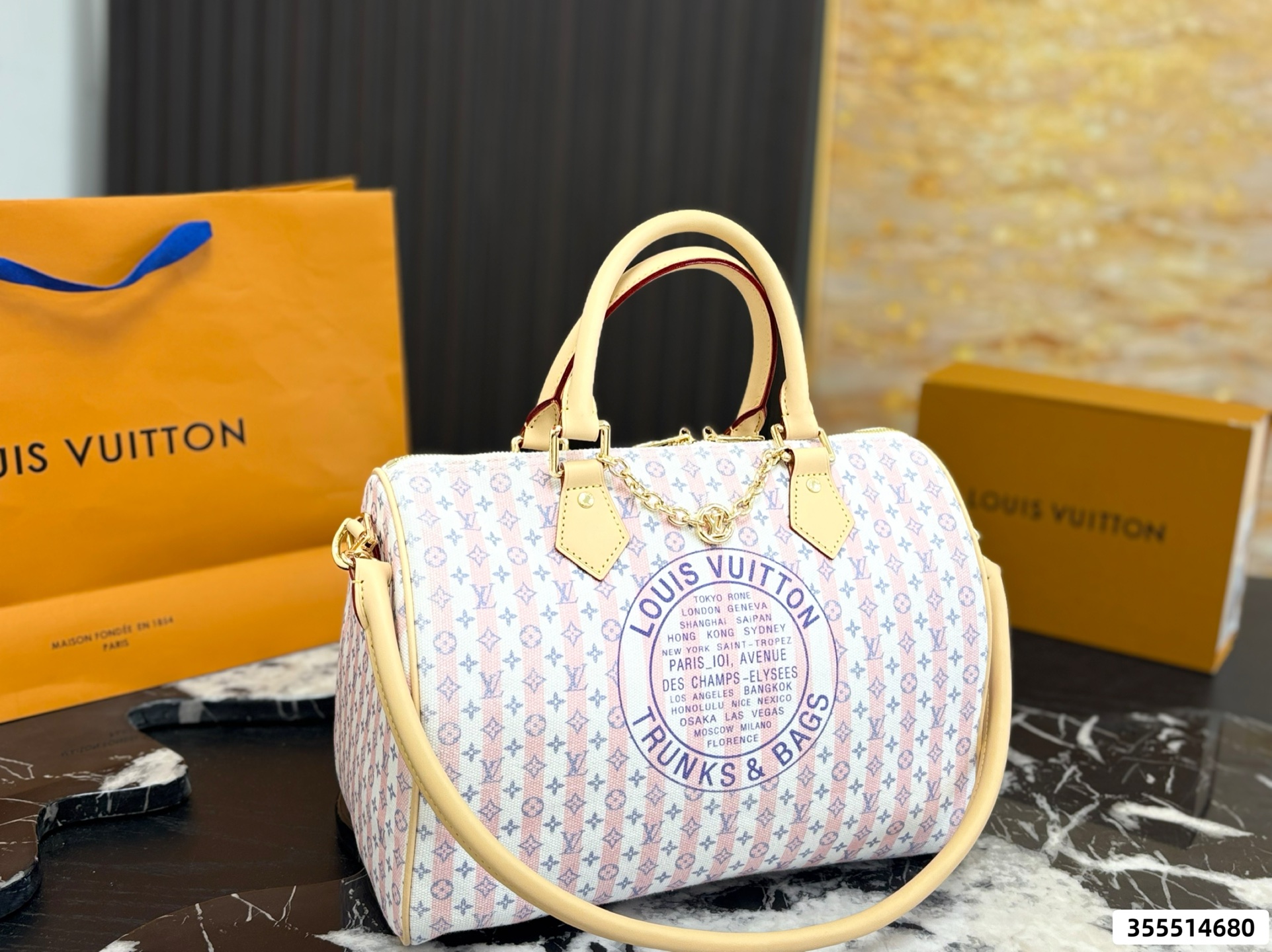 LV Speedy Soft 30 Pillow Case