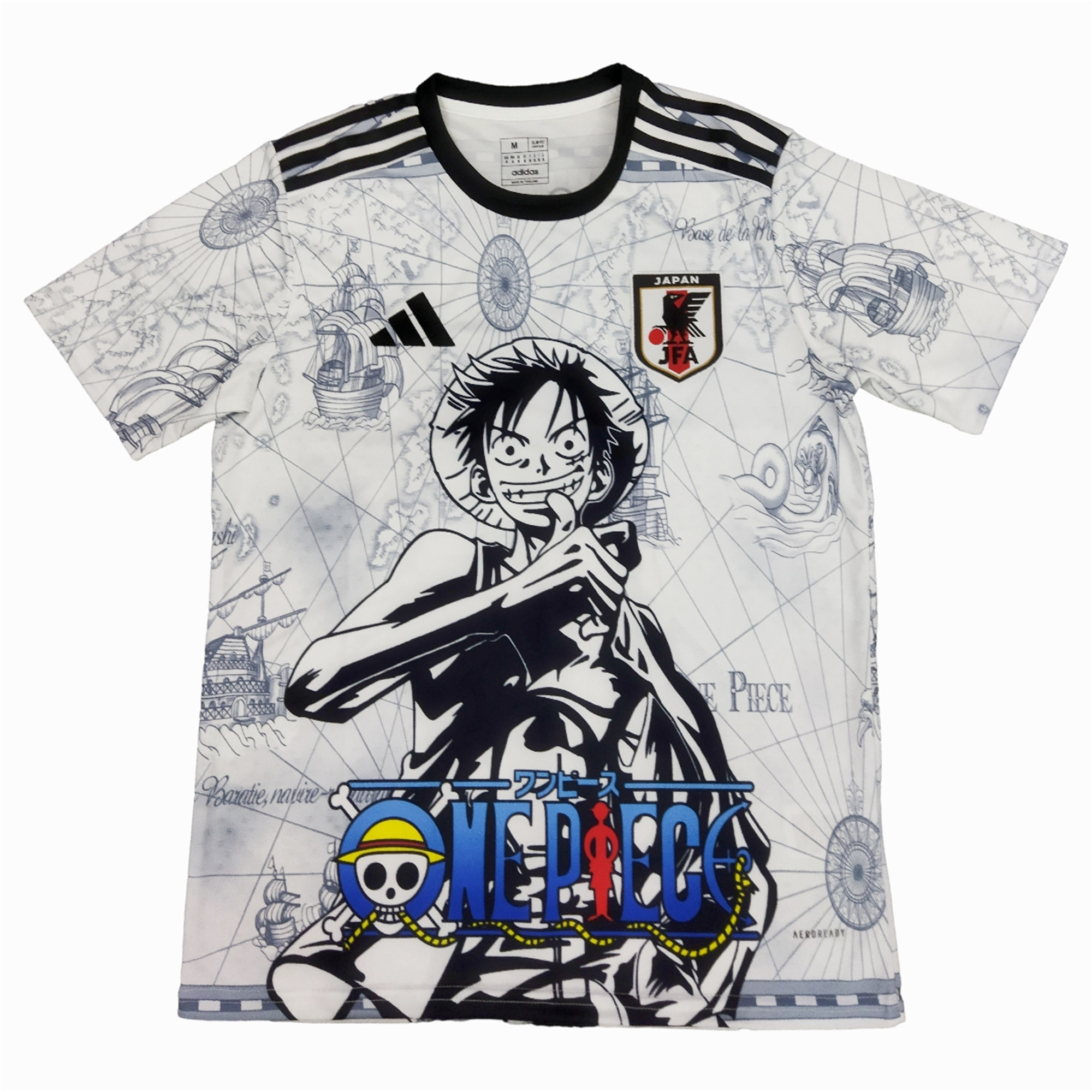 Japan 2024 Pirate King Special Edition White Jersey - Fans Version