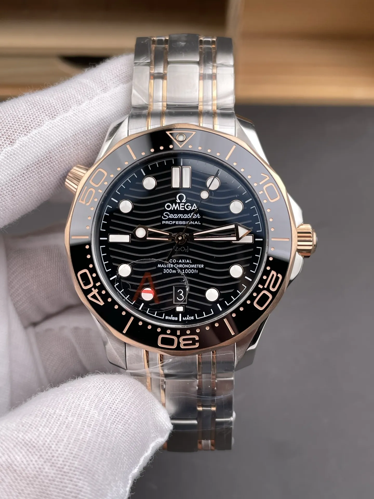 Omega Seamaster 300 Rose Gold 42mm