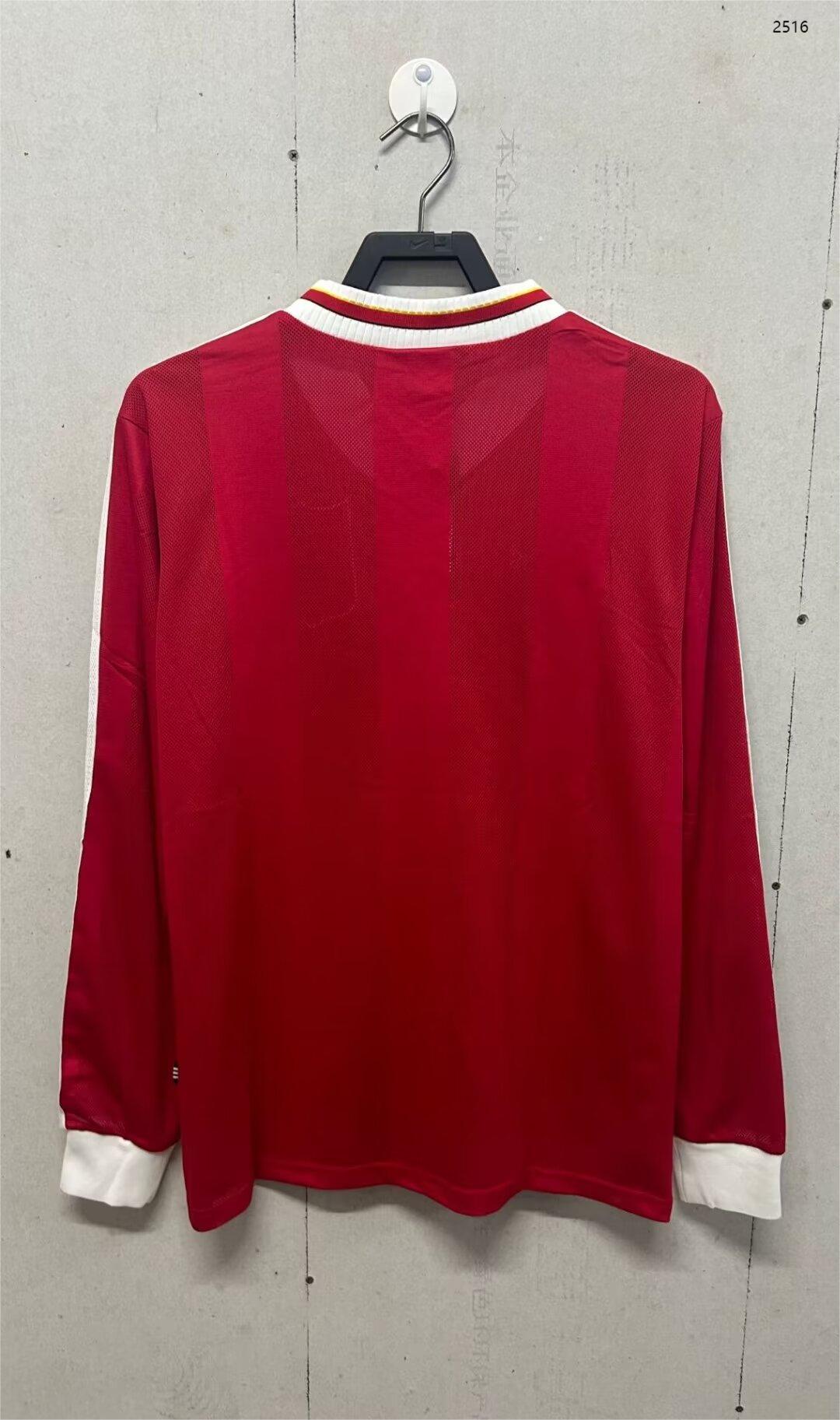 1995/96 Liverpool Home Long Sleeve Retro Jersey