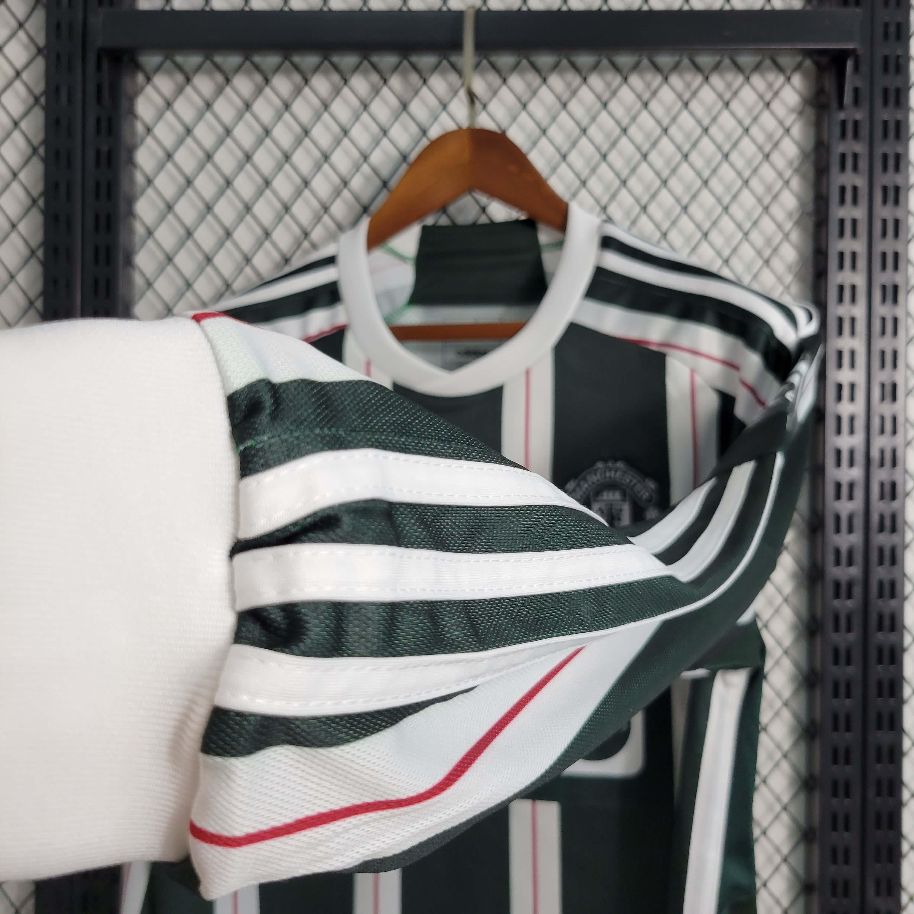 2023/2024 Long Sleeve Manchester United Away Football Shirt 1:1 Thai Quality - Fans Edition