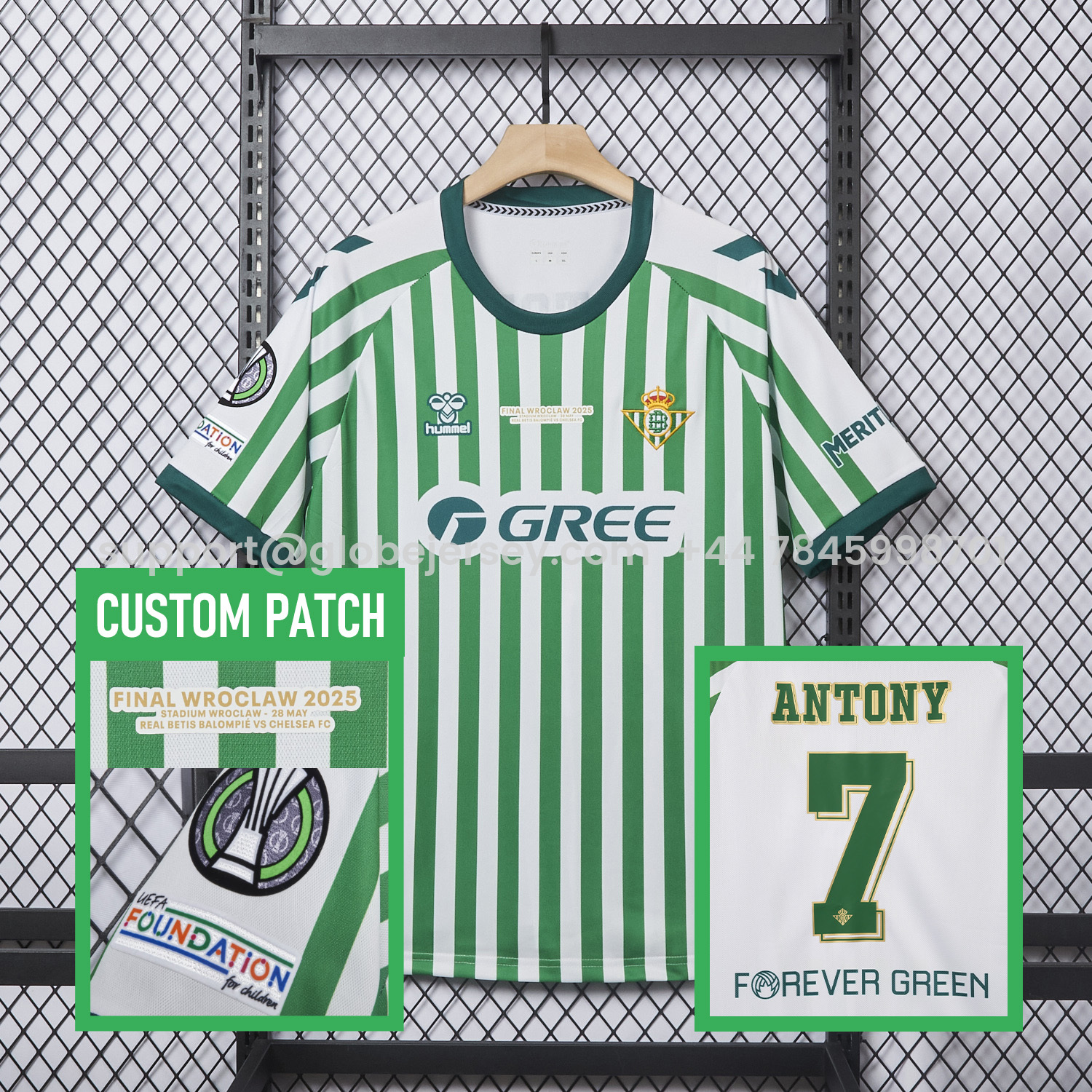 Real Betis 2025 Conference League Final Special Jersey - Fans Version