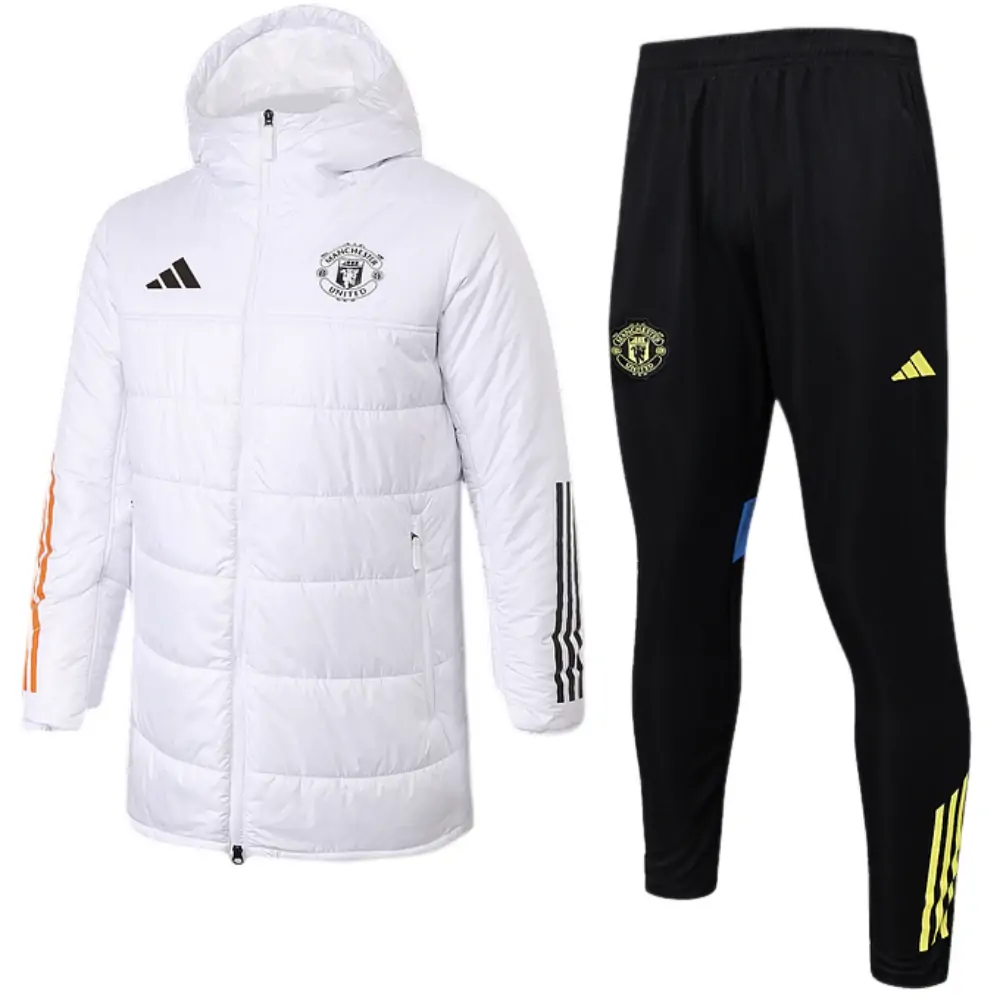 2025-26 Manchester United Winter Suit Cotton-padded Jacket - Adult Set