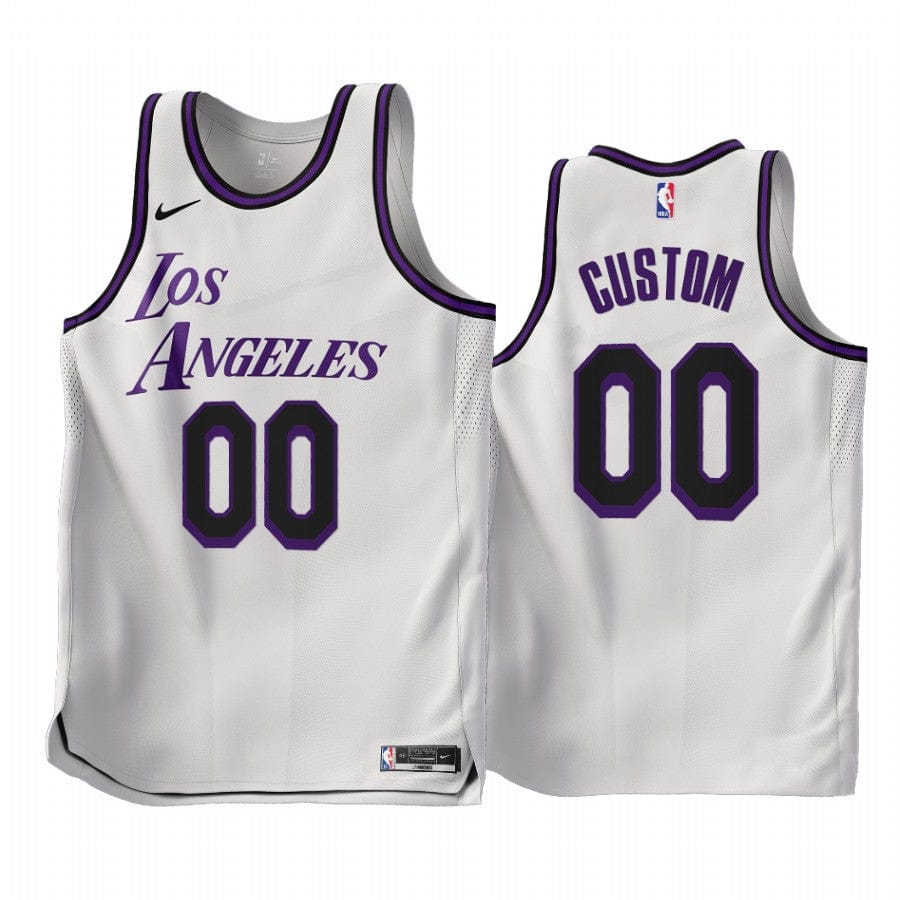 Custom Los Angeles Lakers 2022-23 City Edition Jersey