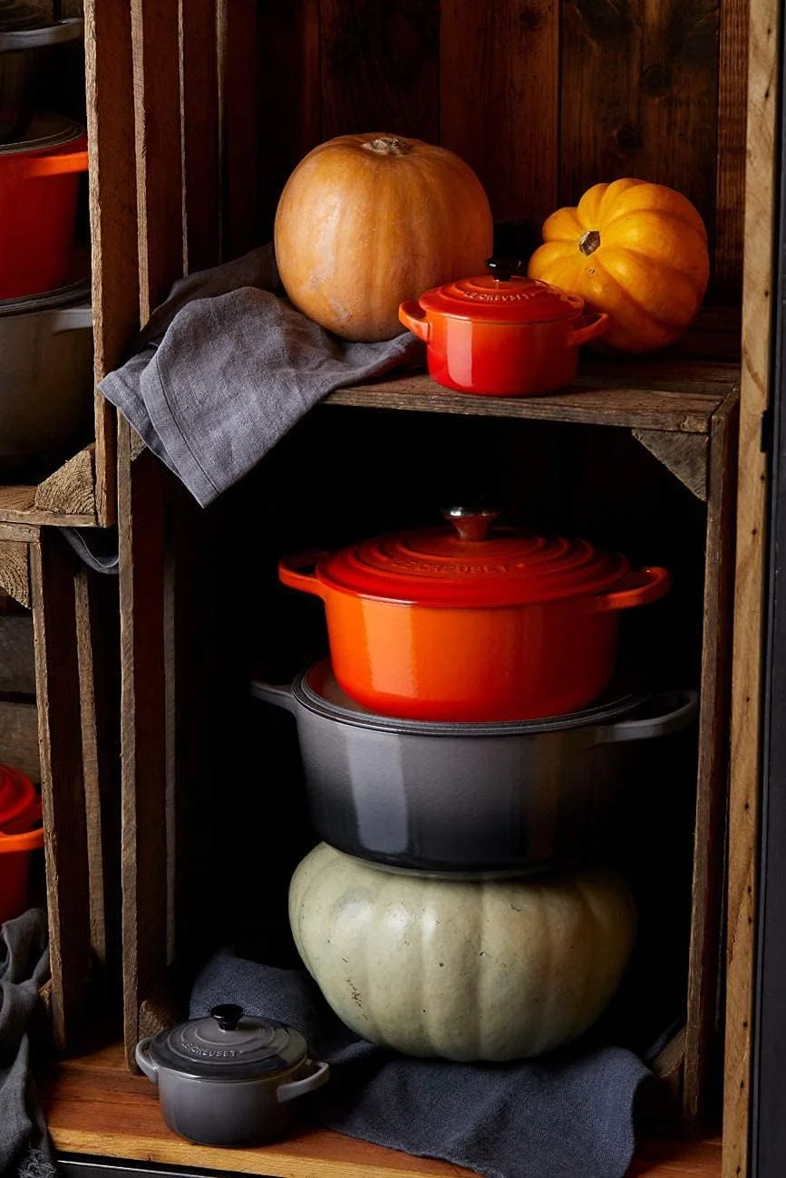 Le Creuset Enameled Cast Iron Signature Round Dutch Oven, 7.25 qt., Oyster