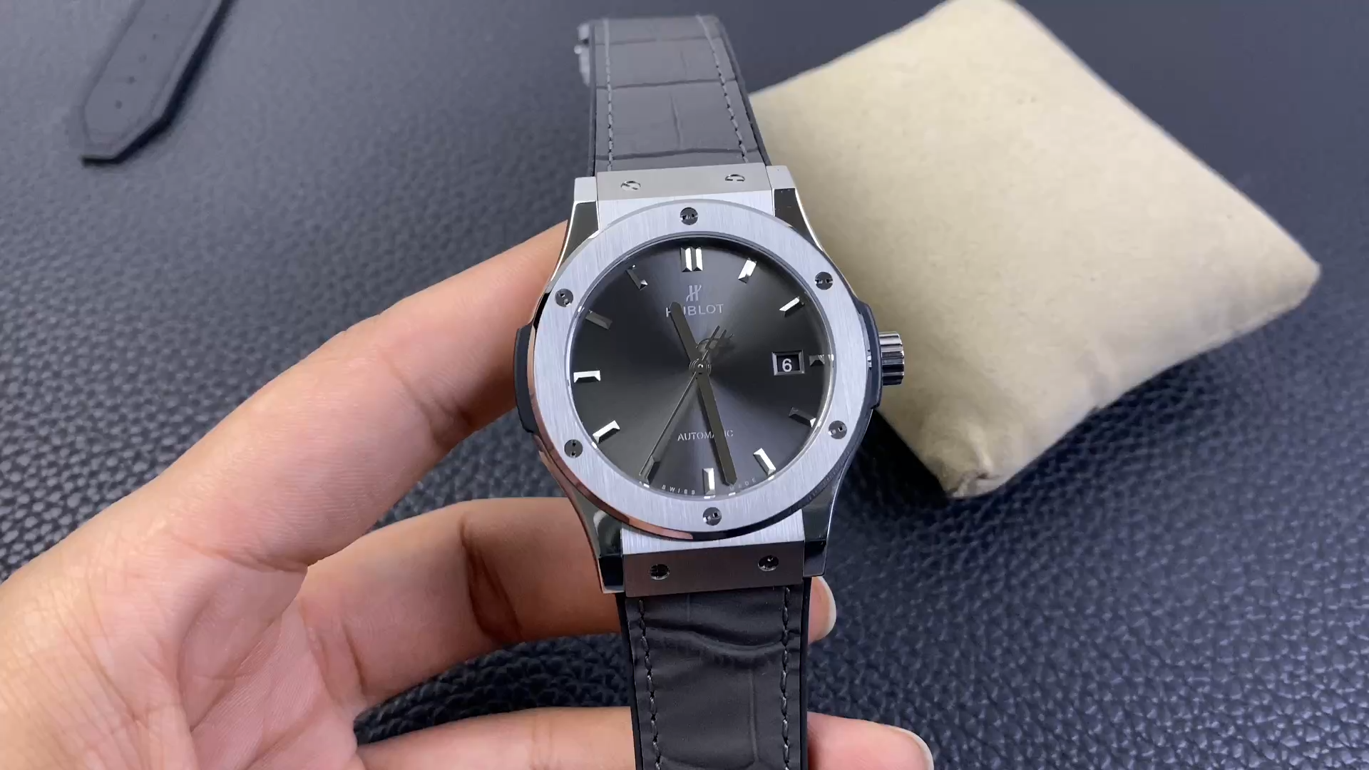 【Super Clone】Hublot Classic Fusion 511.NX.7071.LR 45MM Grey Dial Mens