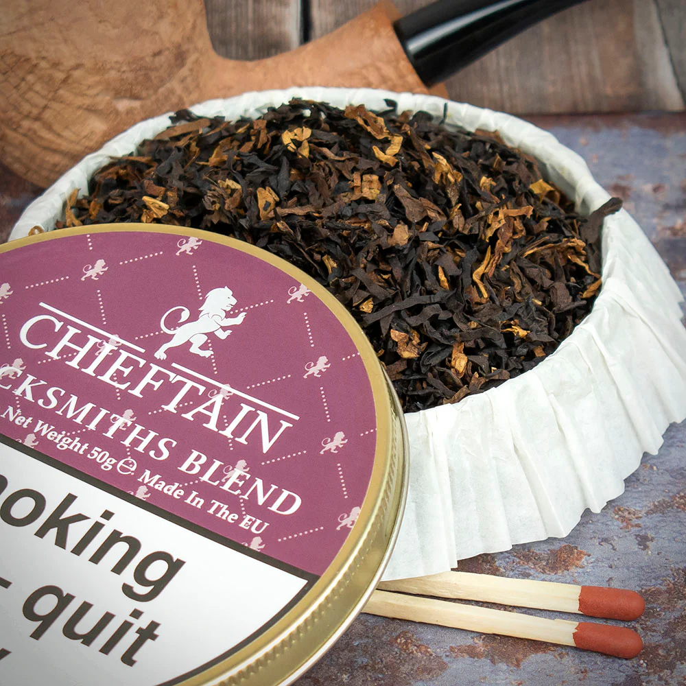 Chieftain Blacksmiths Blend Pipe Tobacco - 50g Tin