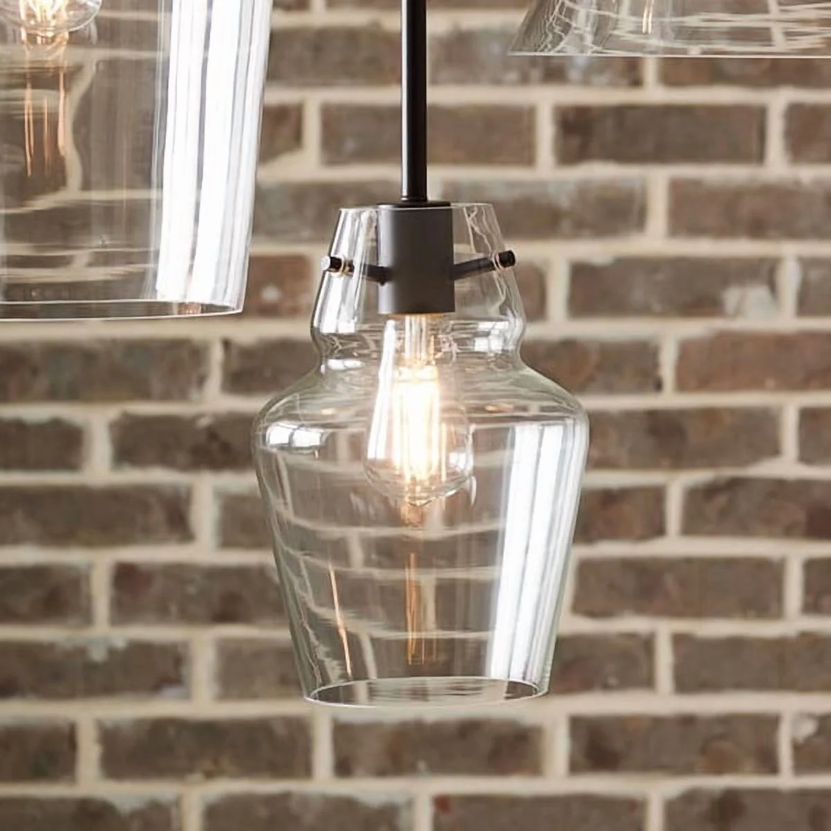 Savoy House Glass Filament Mini Pendant in English Bronze - 7-4134-1-13