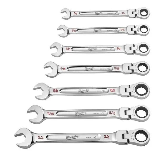 14-Piece 144-Position Ratcheting Combination Wrench Set – SAE & Metric