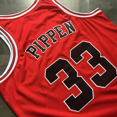 Chicago Bulls Pippen 33 Red MN