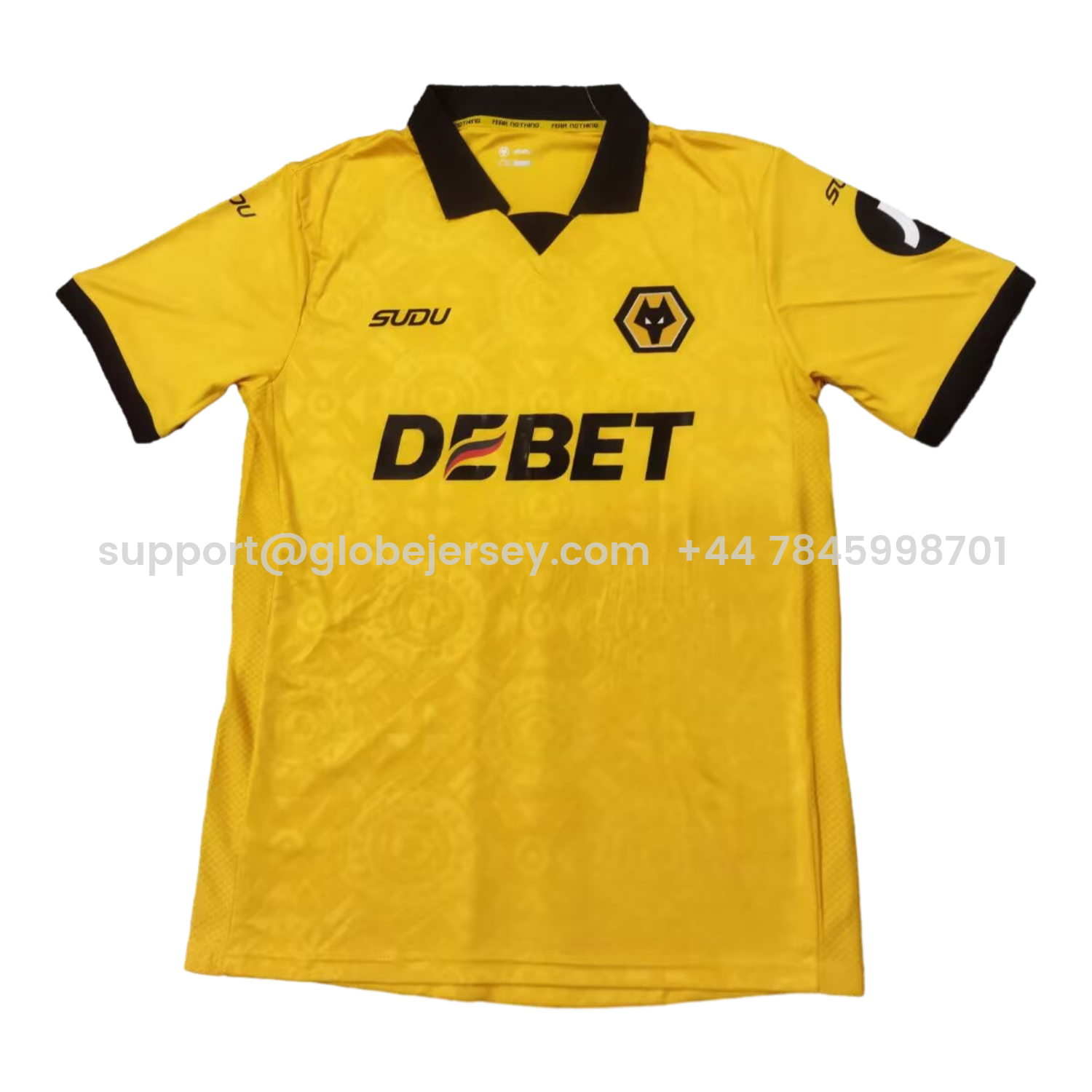 Wolverhampton Wanderers Wolves 25-26 Home Yellow Jersey - Fans Version