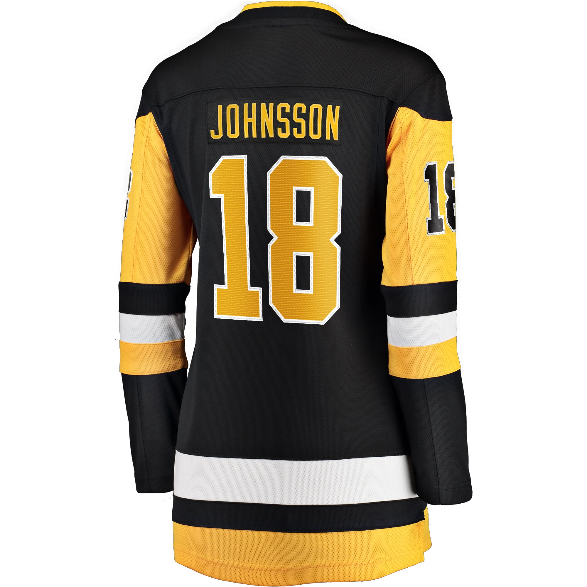 Andreas Johnsson Pittsburgh Penguins Fanatics Women’s Home Breakaway   Jersey – Black