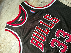 Chicago Bulls Pippen 33 Black MN