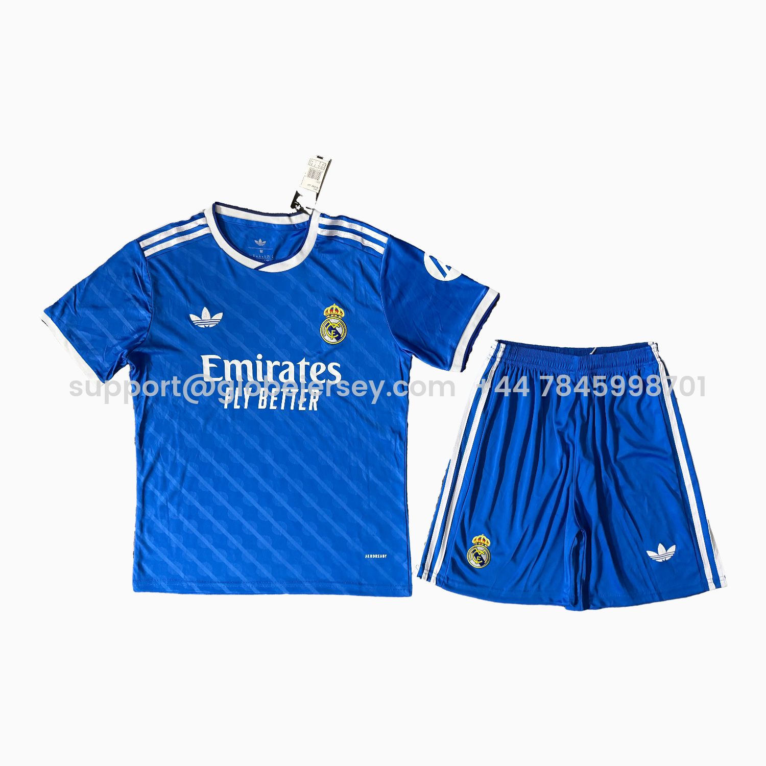 Real Madrid 25-26 Third Men's Adult Jersey Set - Fans Version