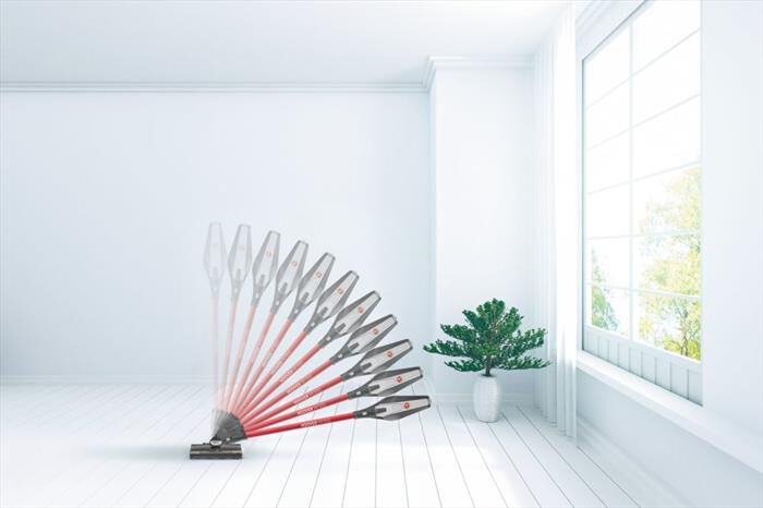 HOOVER - Aspirapolvere ricaricabile HF322TH 011-Titanio