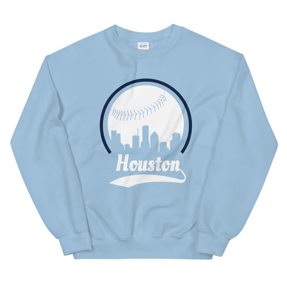 Unisex Houston Astros Baseball Crewneck Sweatshirt