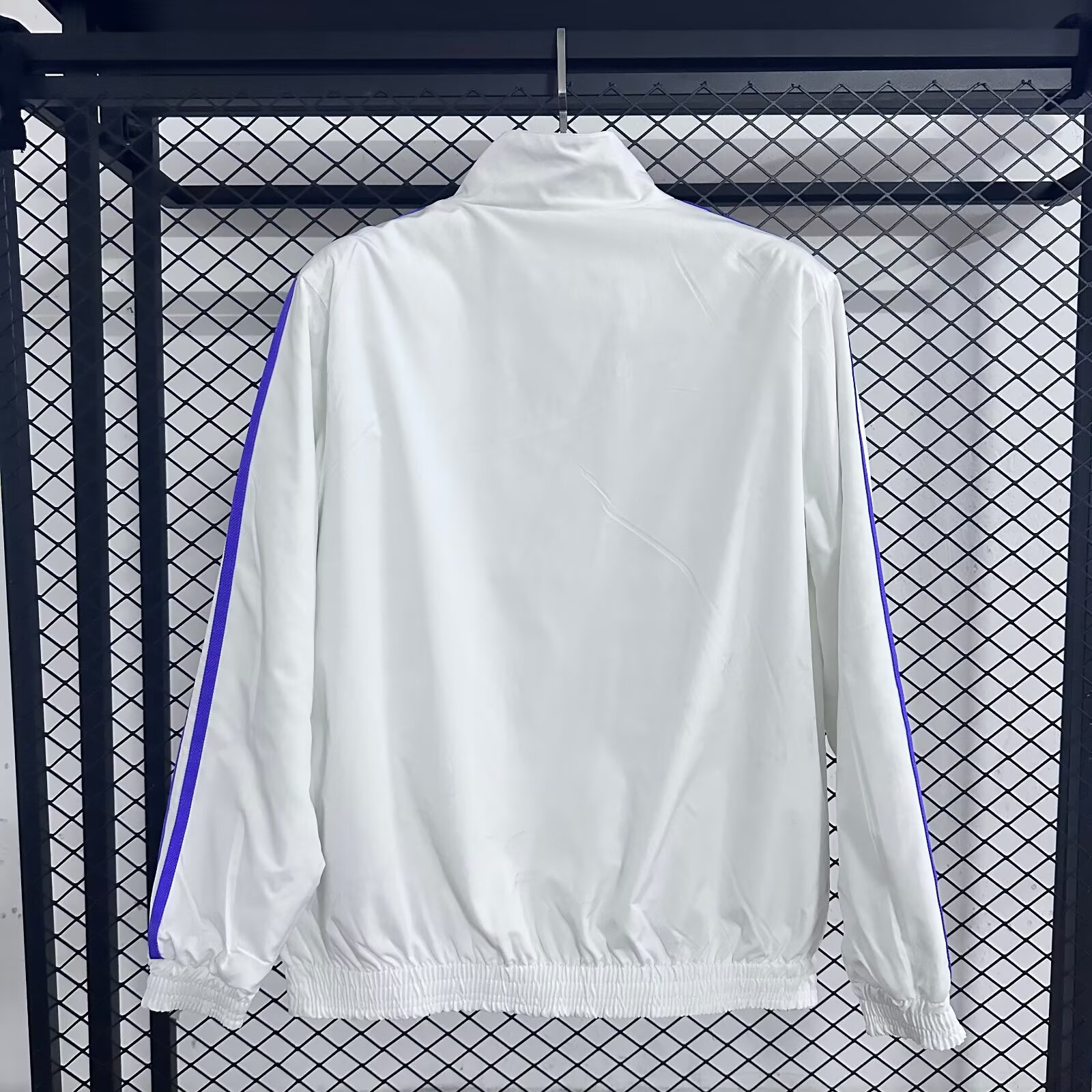 Real Madrid reversible retro home windbreaker