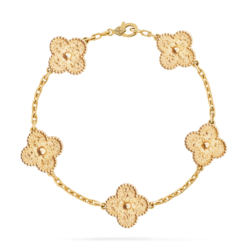 Vintage Alhambra bracelet, 5 motifs