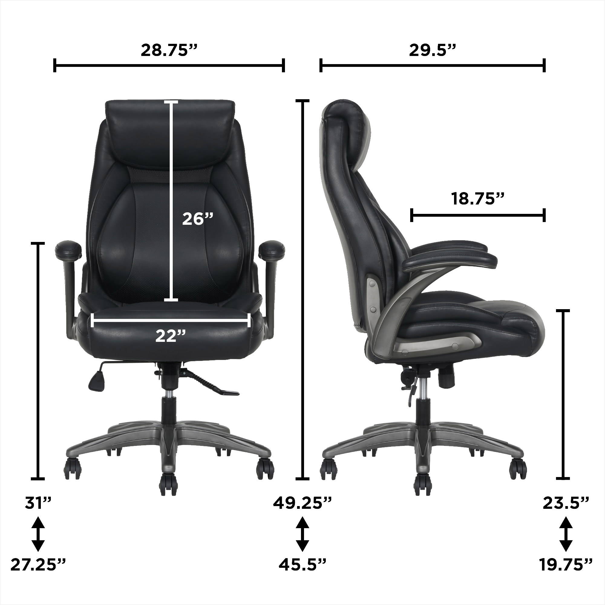 La-Z-Boy Air Lumbar Manager Office Chair