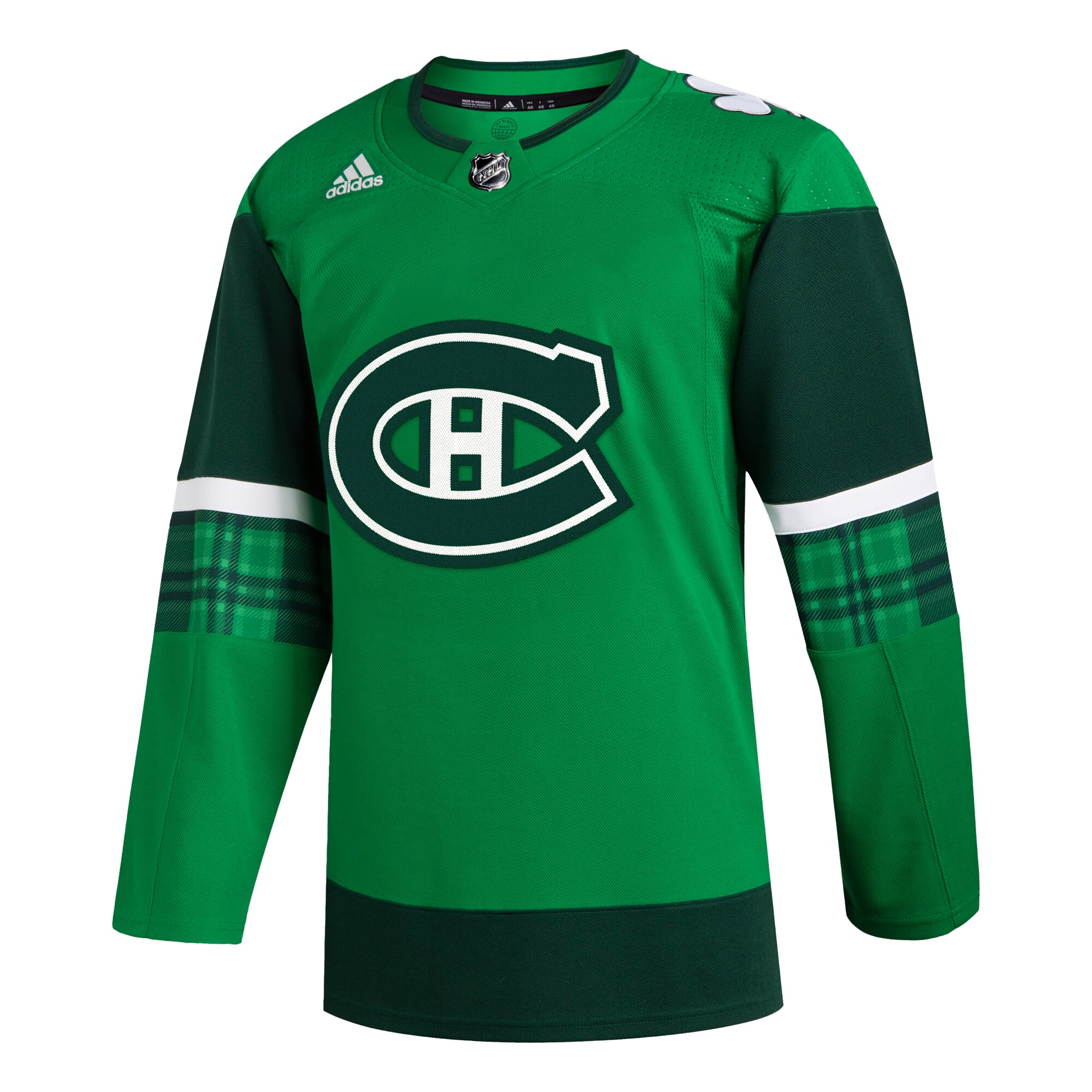 Montreal Canadiens  2023 St. Patrick’s Day Primegreen  Jersey – Kelly Green