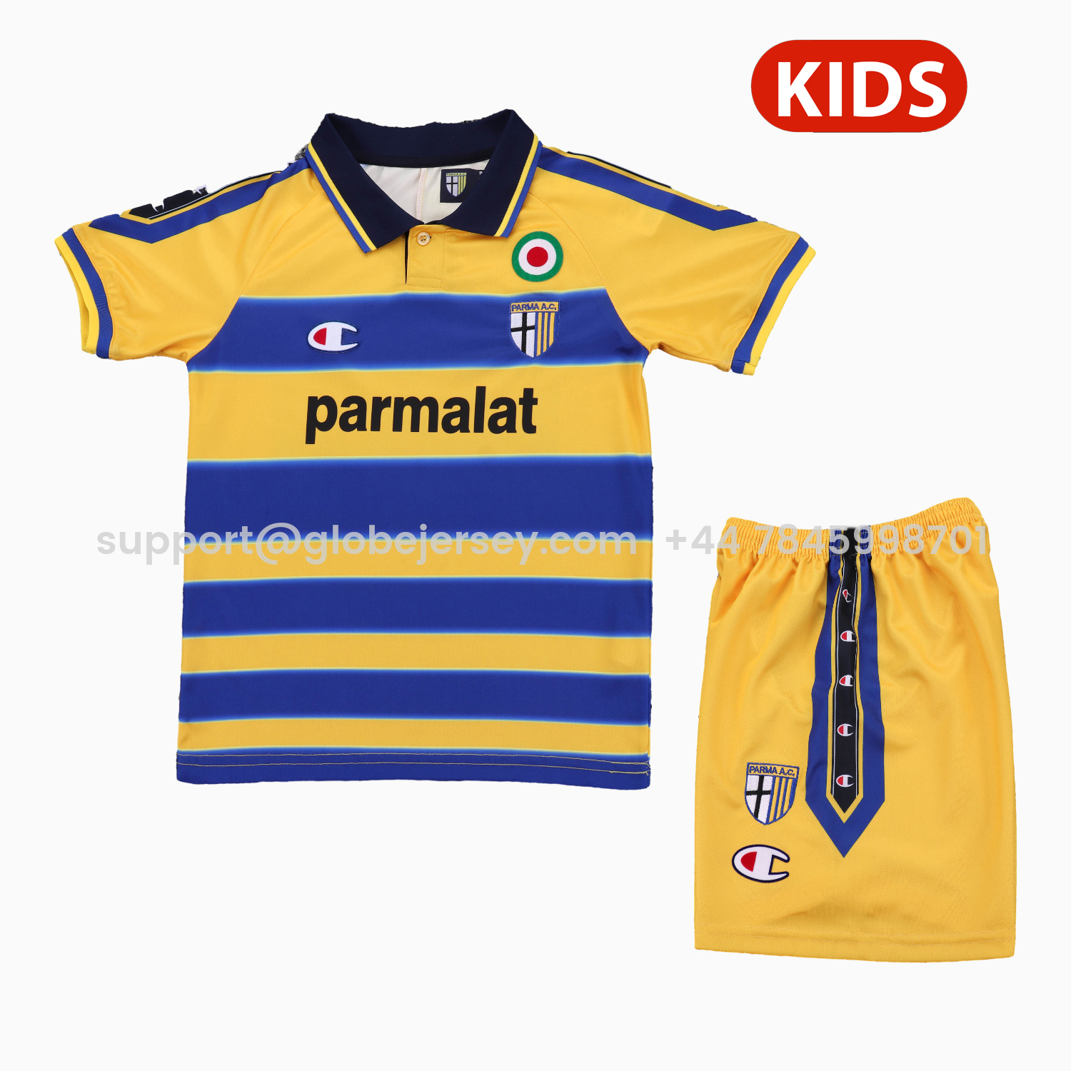 Retro Parma 1999-00 Home Kids Kit