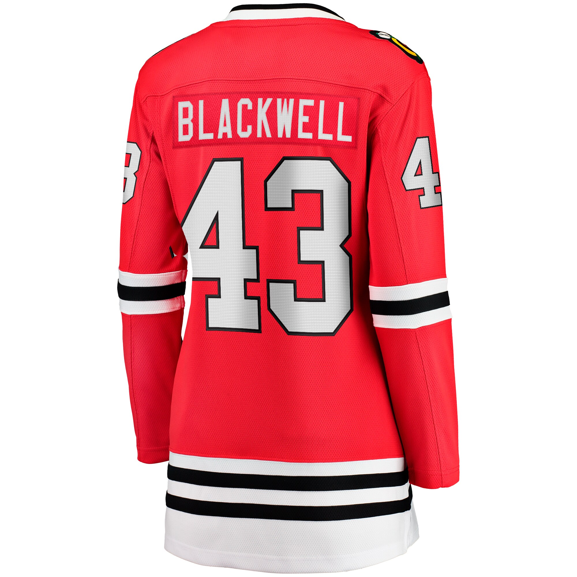 Colin Blackwell Chicago Blackhawks Fanatics Women’s Home Breakaway   Jersey – Red