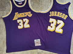 Johnson  Los Angeles Lakers Purple 32 MN