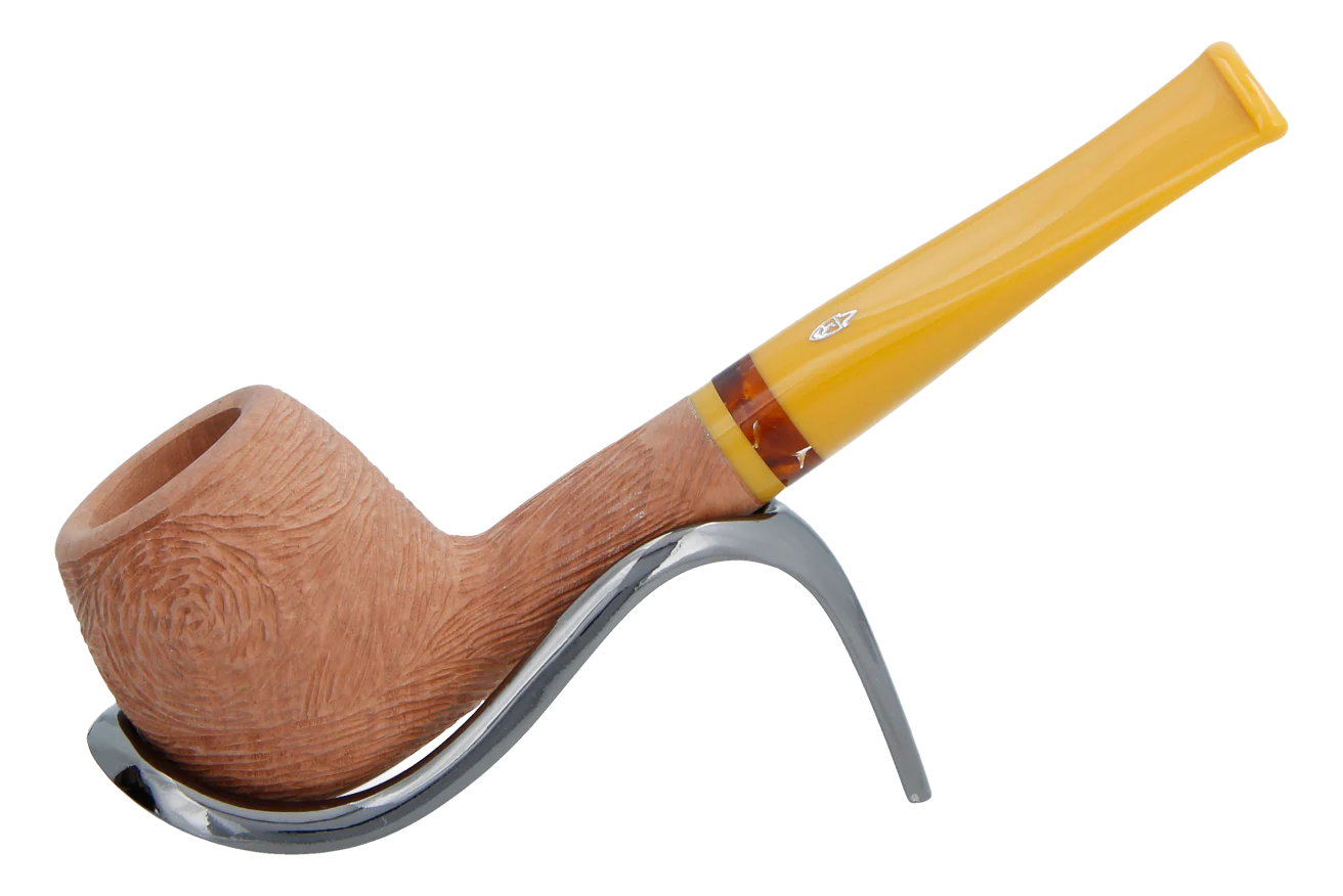 Savinelli Ghibli Rusticated Natural 207 - 6mm Briar Pipe
