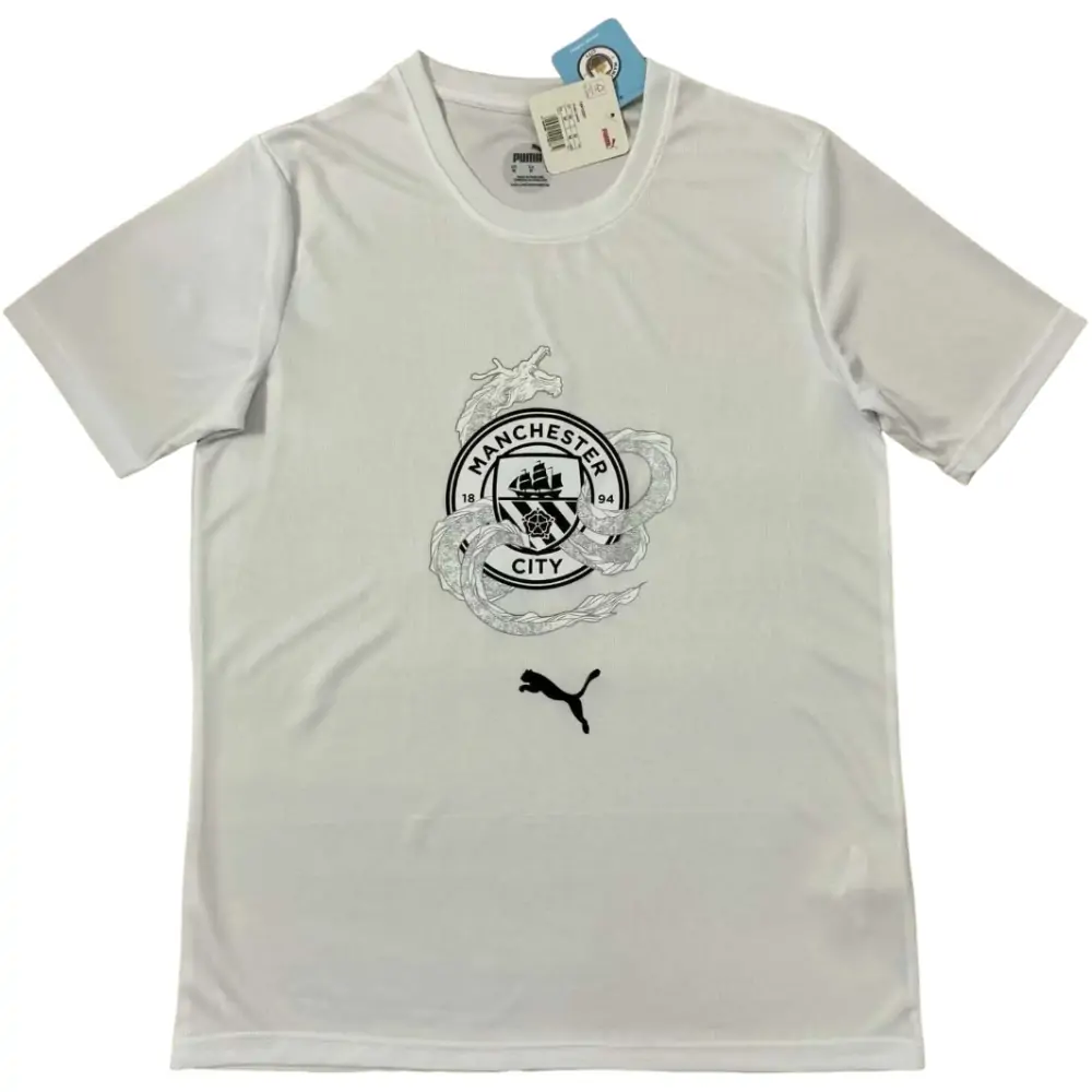 2023/2024 Manchester City Commemorative Edition White Football Shirt 1:1 Thai Quality - Fans Edition