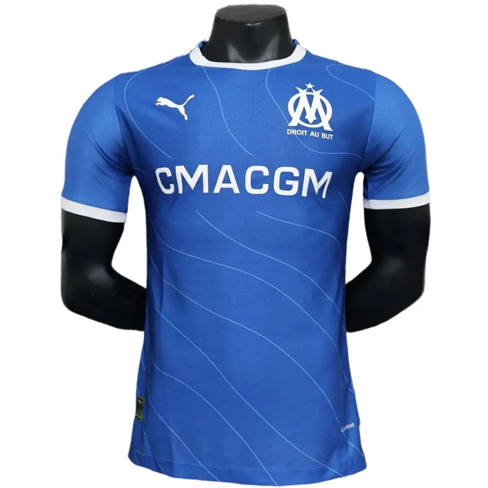 2023/2024 Player Version Olympique de Marseille Away Football Jersey