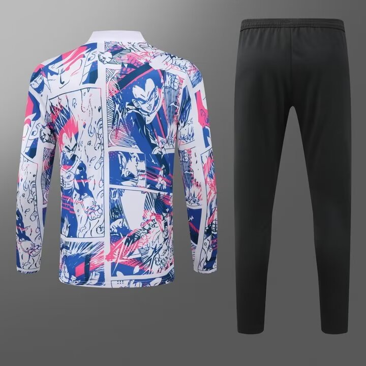 2024 Japanese half-pull training suit Dragon Ball 1:1 Thai quality suit