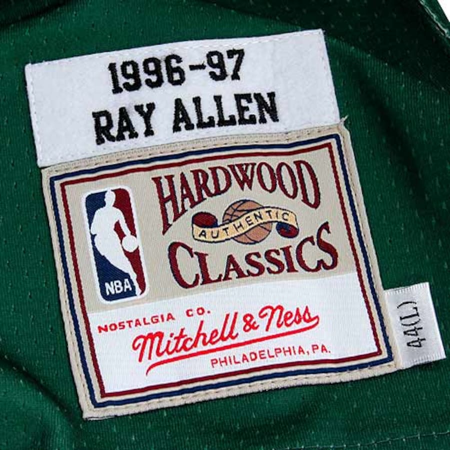 Ray Allen	 Milwaukee Bucks Green 34 MN