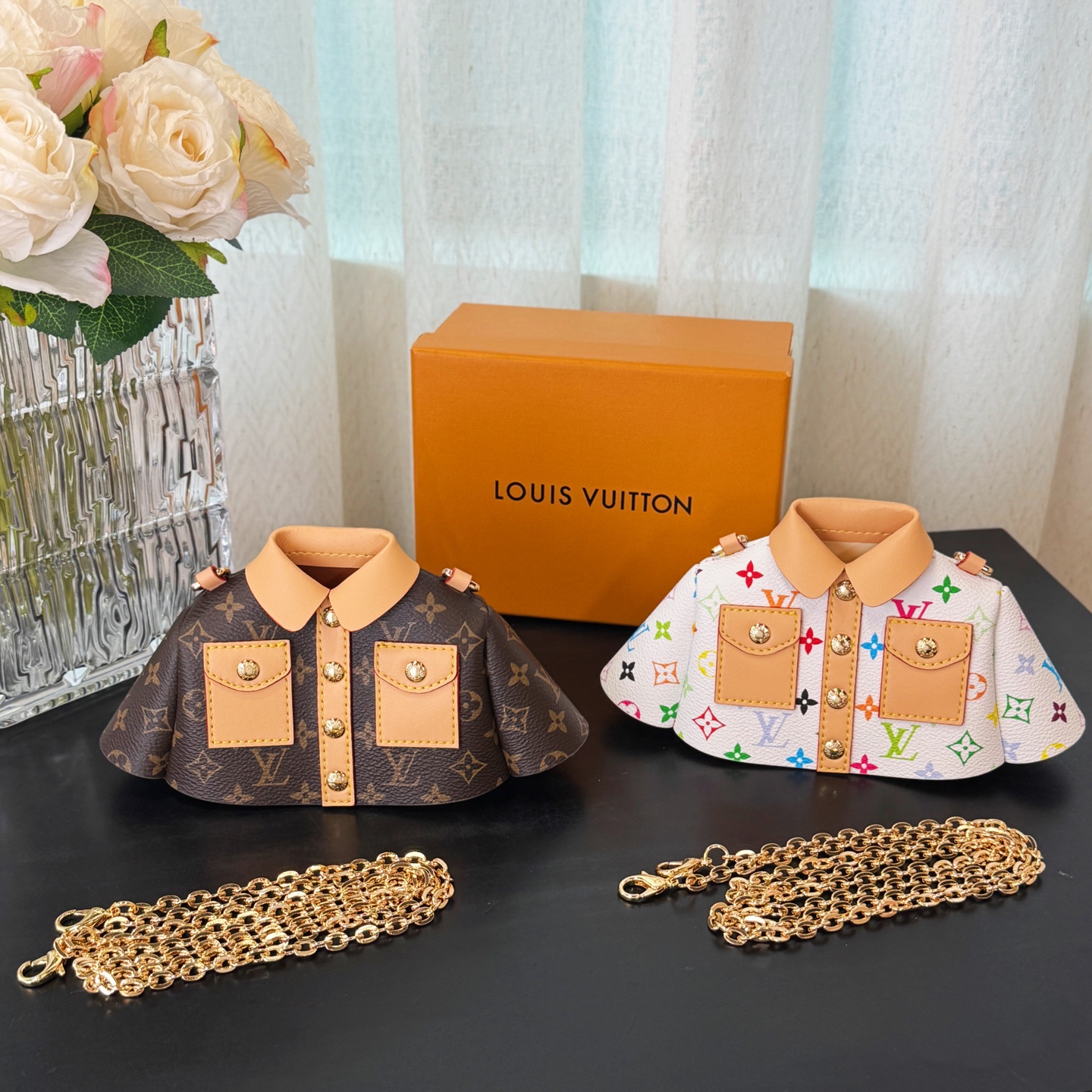 LV X TM Vanity Chain Pouch