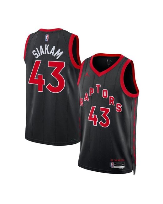 Red And Pascal Siakam Toronto Raptors Swingman Jersey