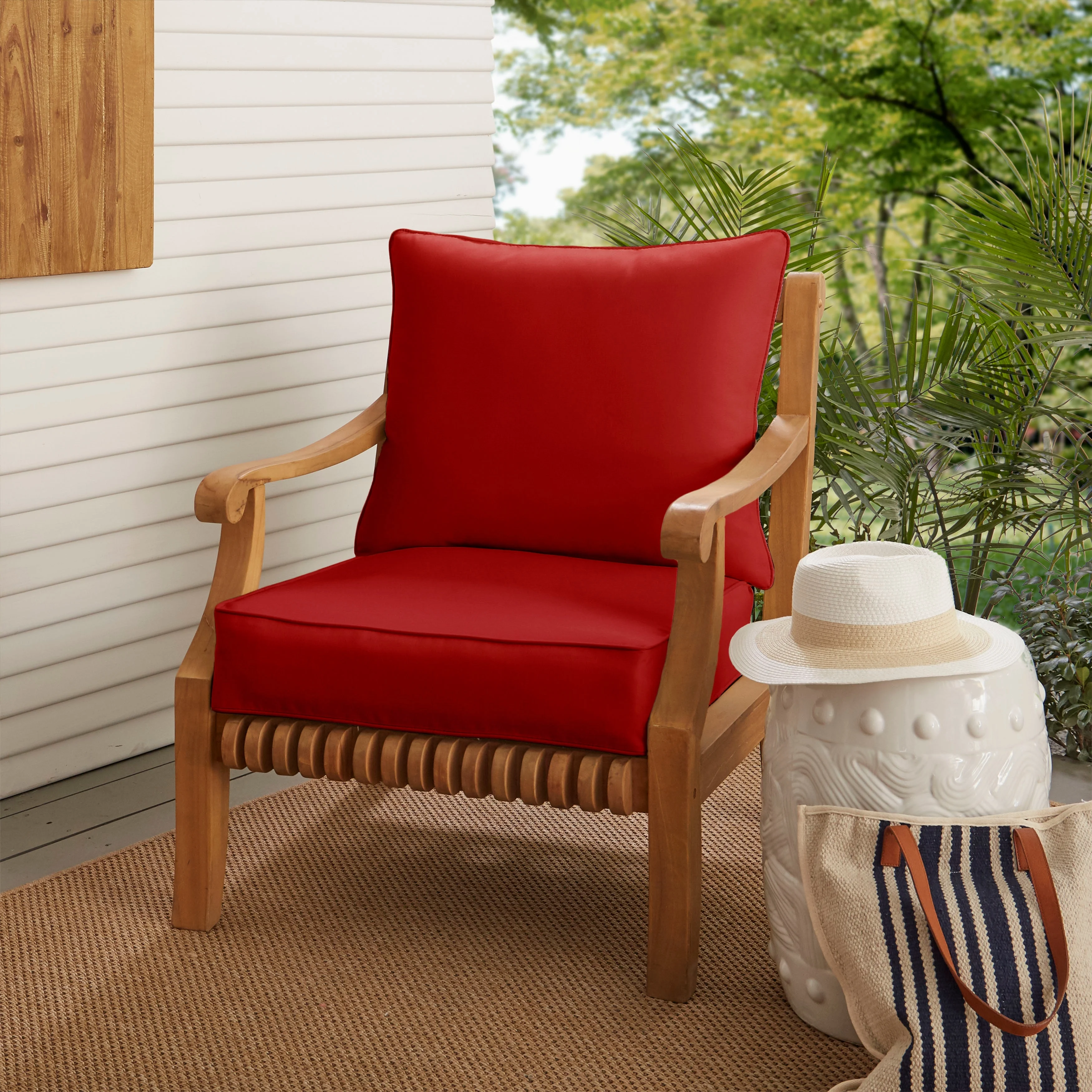 Mozaic Company Sunbrella Indoor/Outdoor Pillow and Cushion Set - 25