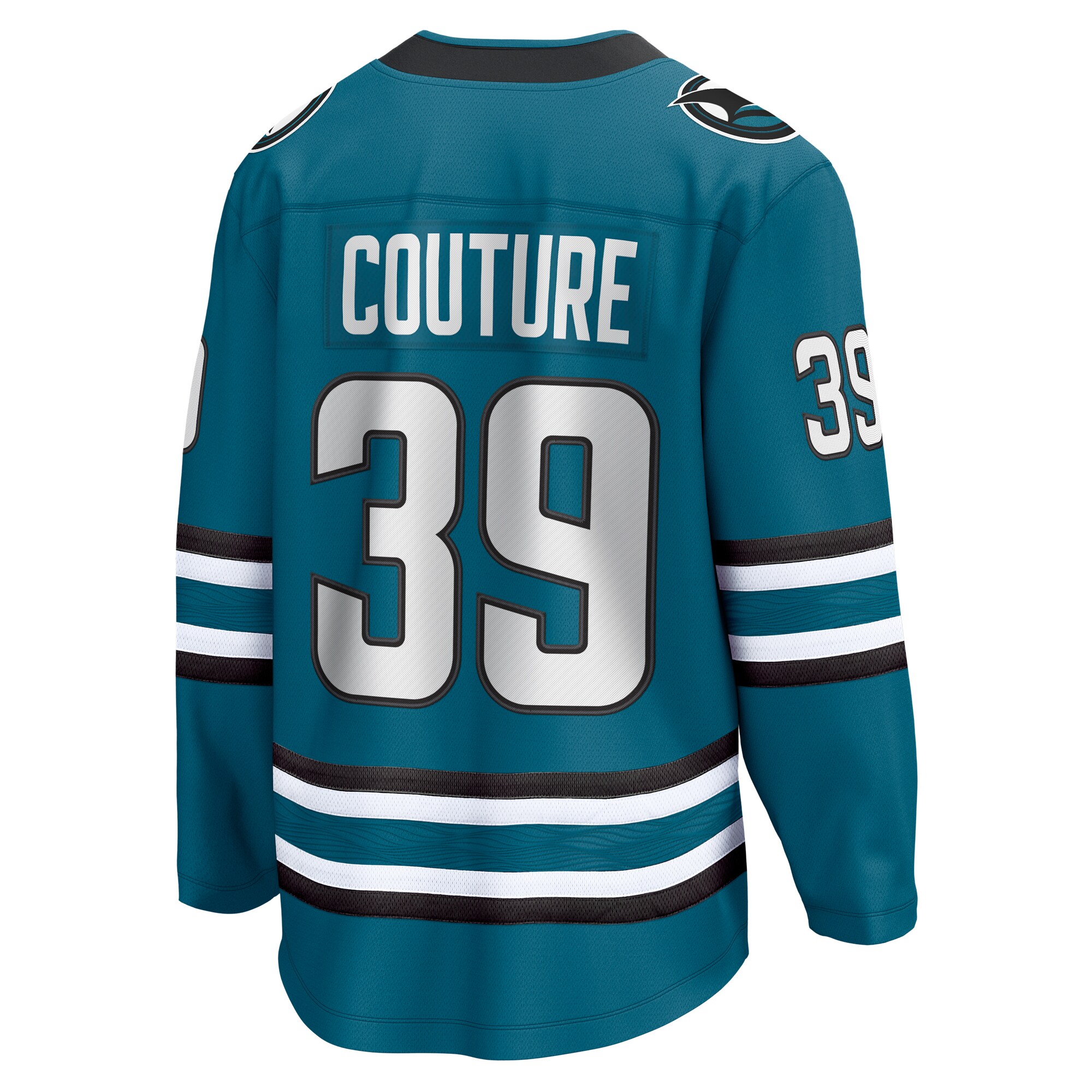 Logan Couture San Jose Sharks Fanatics Home Breakaway Jersey – Teal