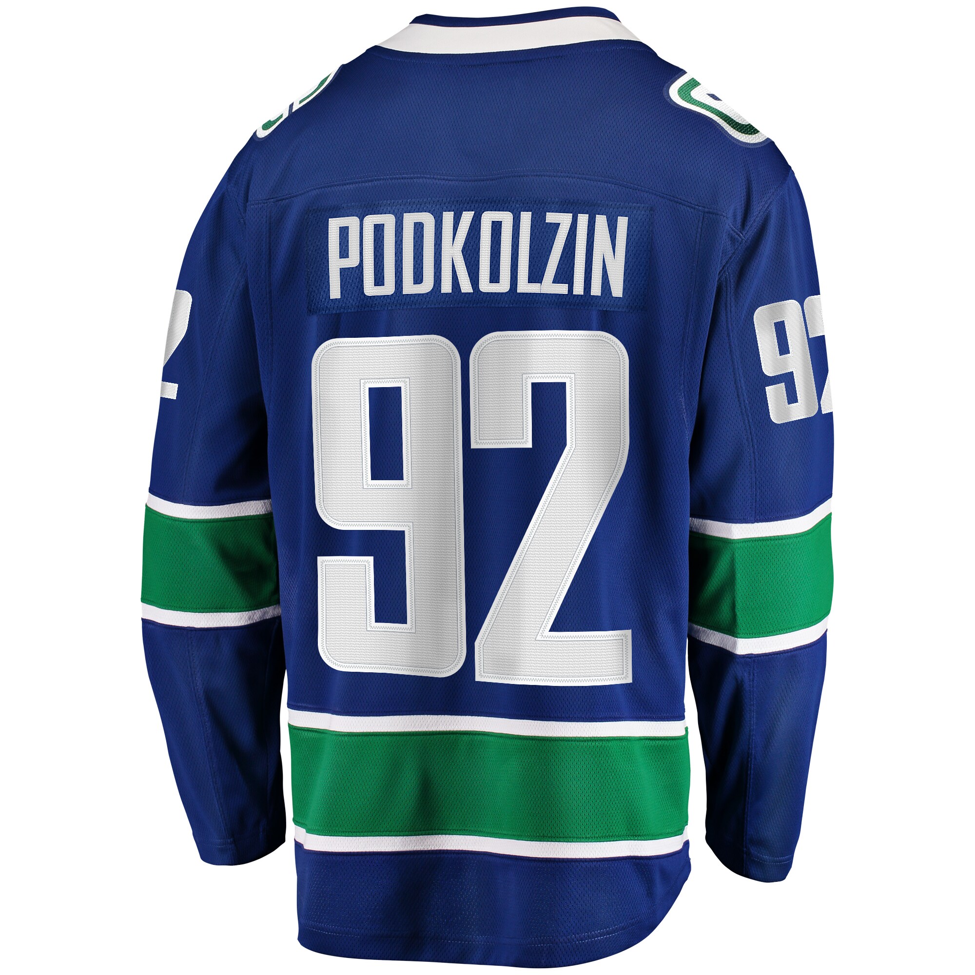 Vasily Podkolzin Vancouver Canucks Fanatics Home Premier Breakaway   Jersey – Blue