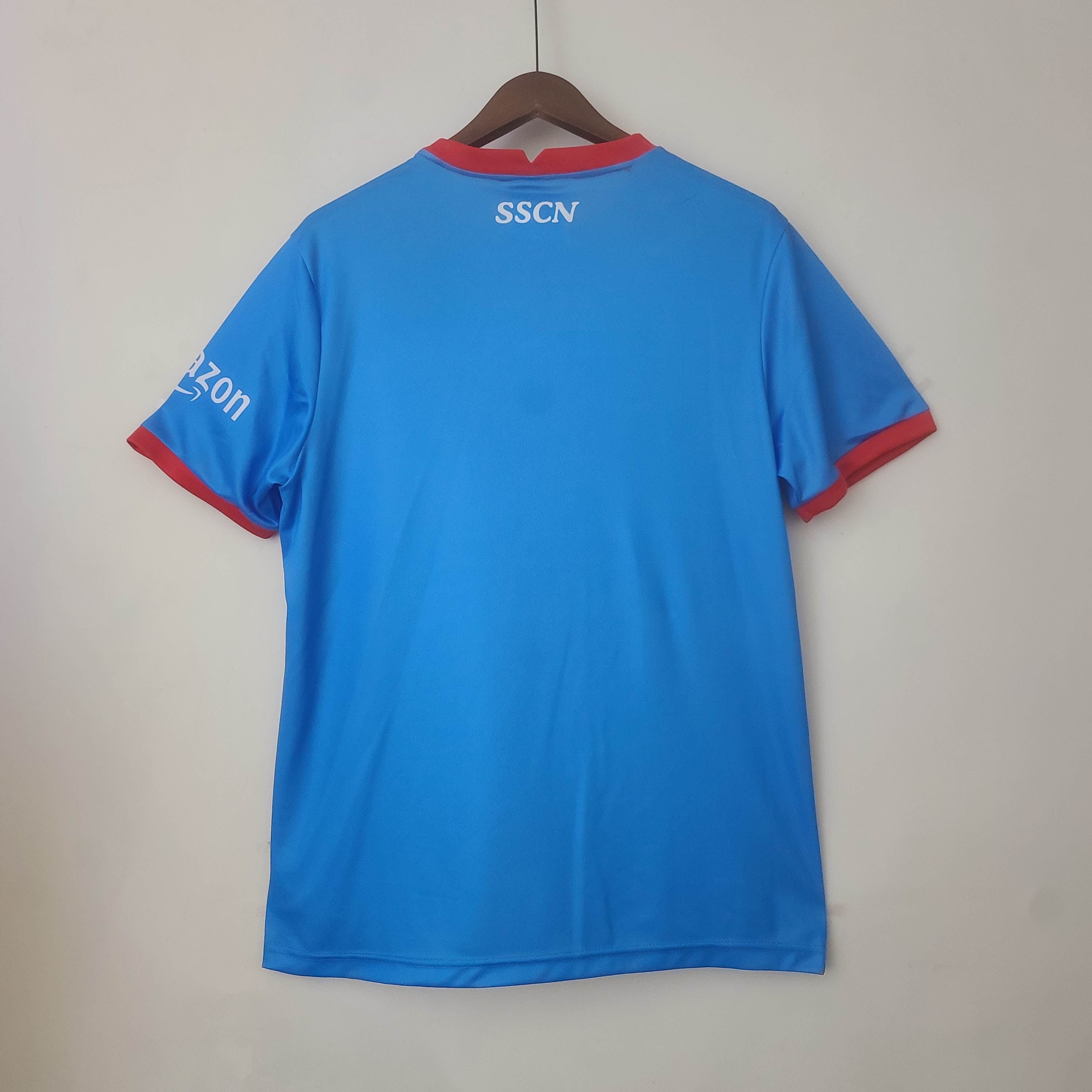 2022 Napoli Christmas Special Edition Blue Soccer Jersey 1:1 Thai Quality