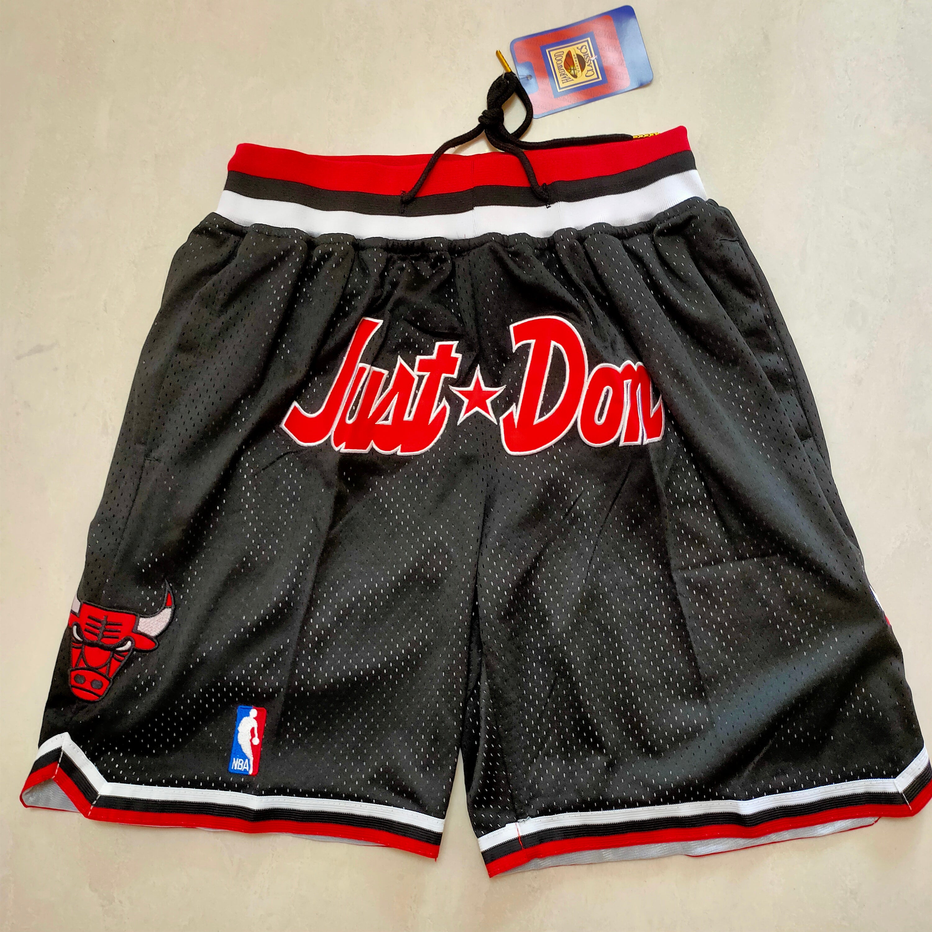 Chicago Bulls black pocket pants