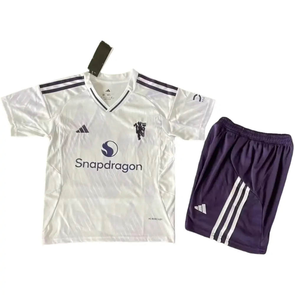 25-26 Manchester United Away Shirt - Kids