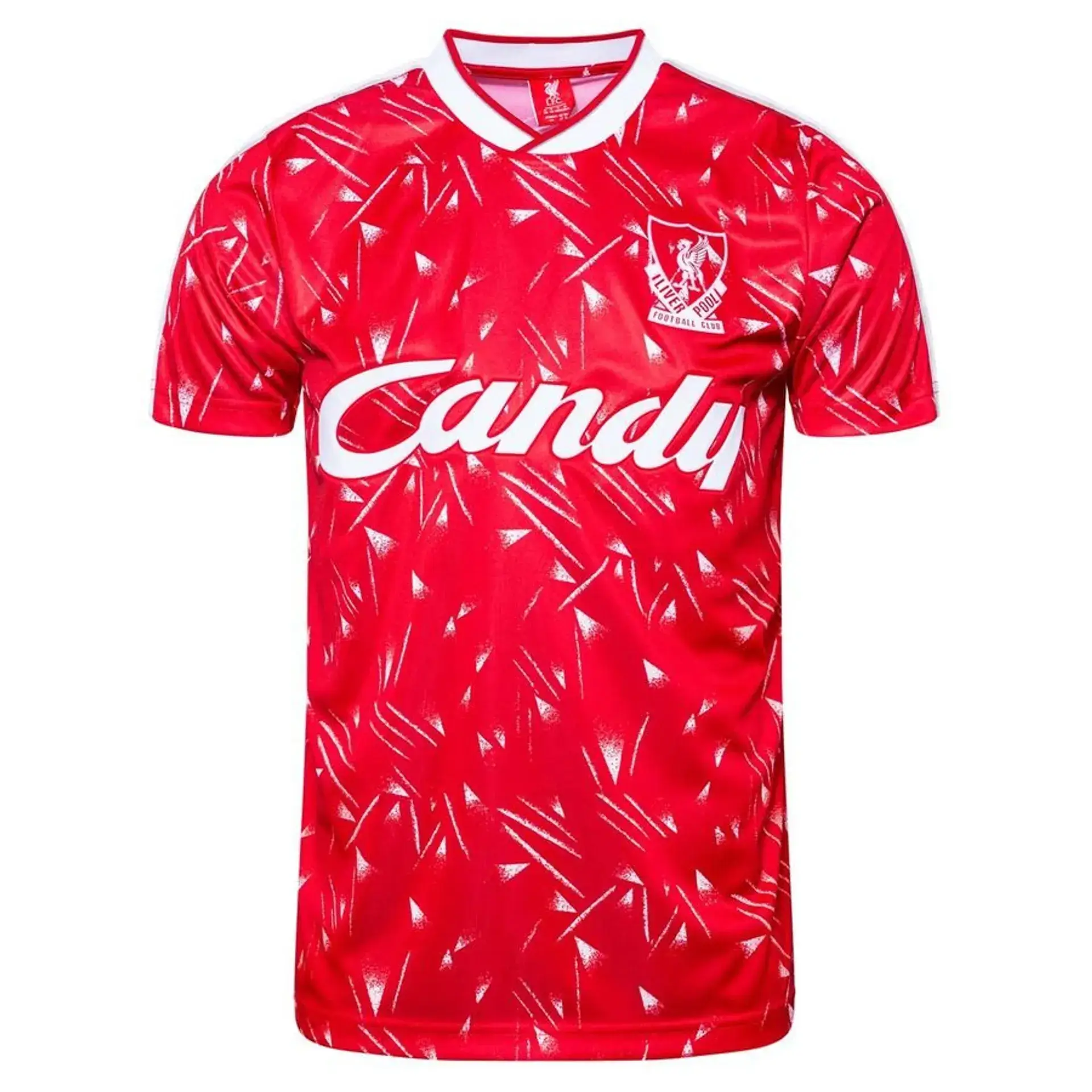 Liverpool 1989/91 Home Retro Soccer Jersey