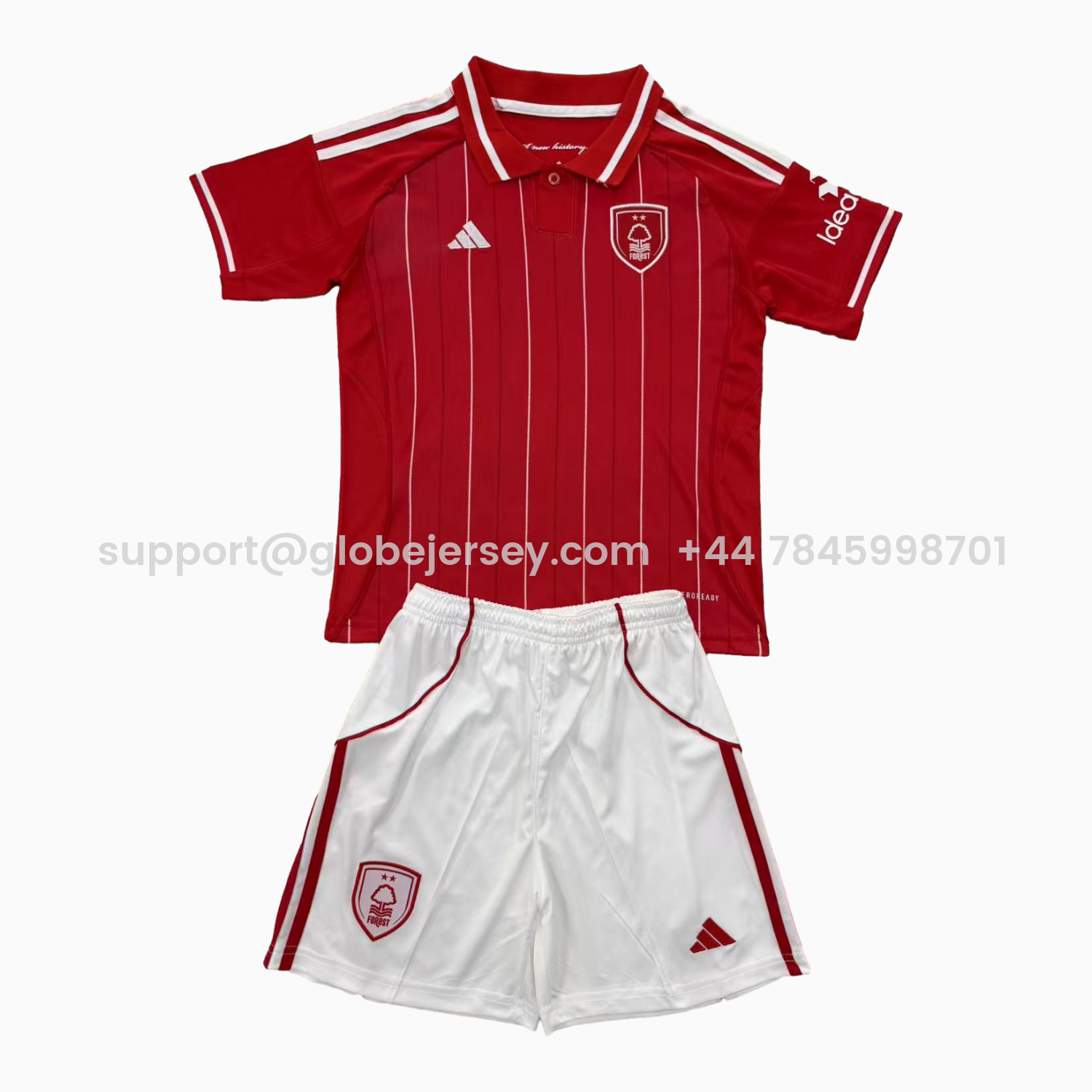 Nottingham Forest 25-26 Home Men's Adult Jersey Set - Fans Version