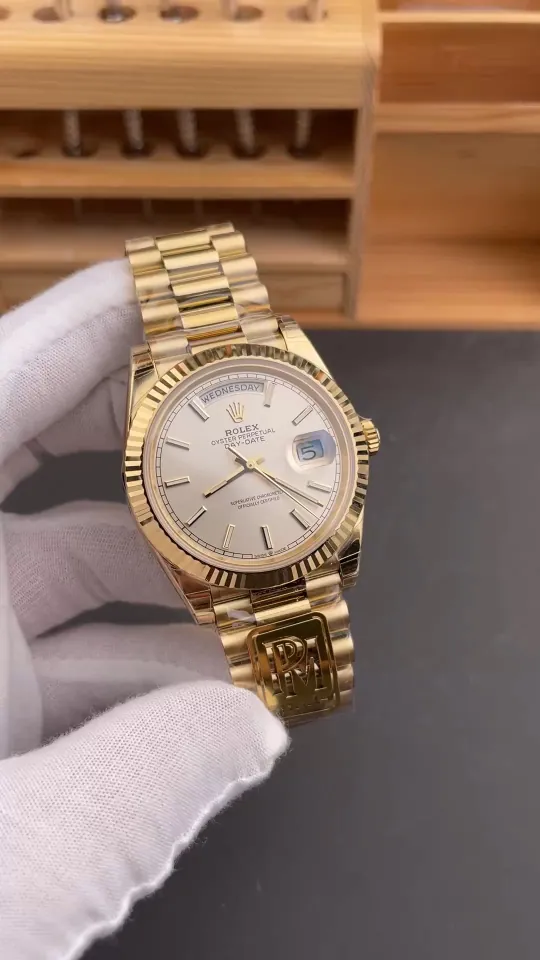 Rolex Day-Date Silver 40mm