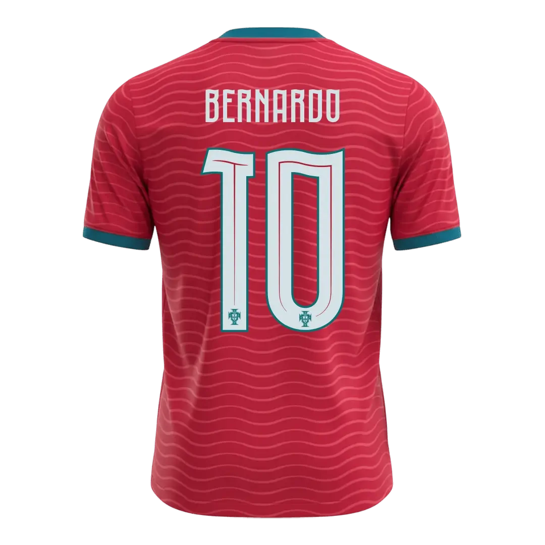 BERNARDO #10 Portugal Home Soccer Jersey 2026 World Cup