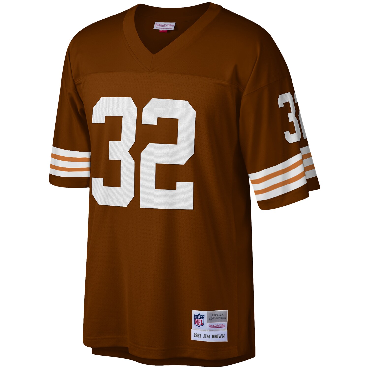 Jim Brown Cleveland Browns Mitchell & Ness Legacy Replica Jersey – Brown