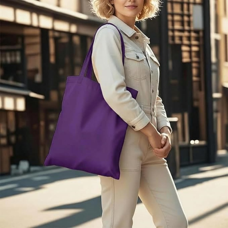 CANVORY 1 Pack Available Premium Canvas Reusable Tote Gift Bags