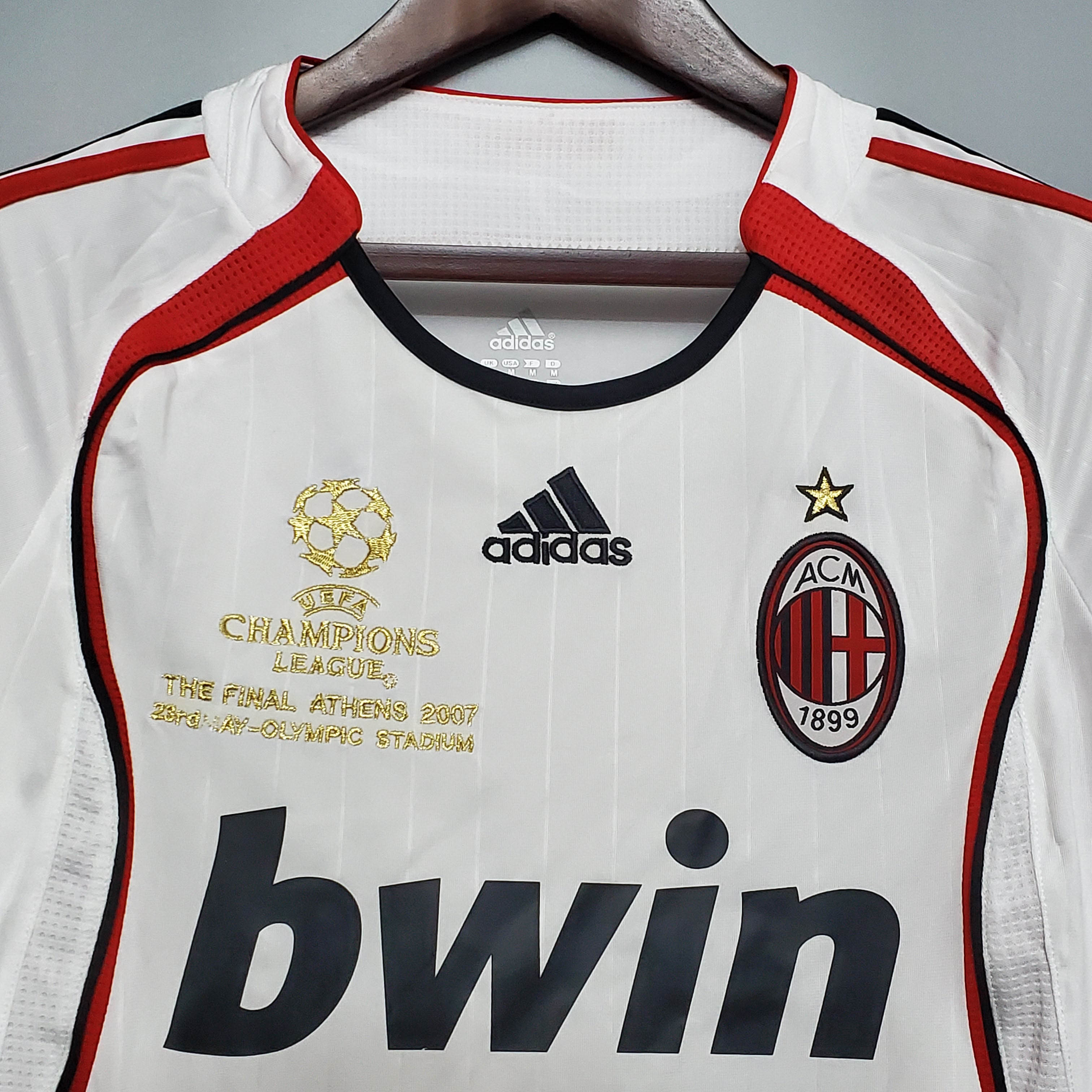 2006/07 AC Milan Away Retro Long Sleeve-Fans