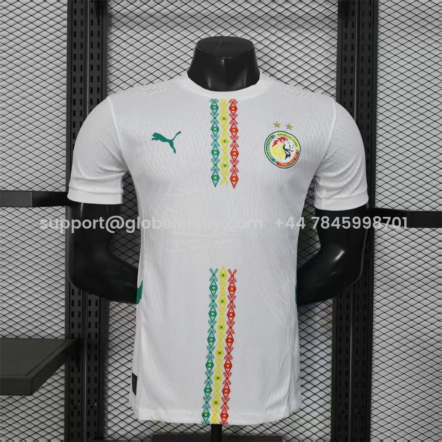 Senegal 2026 Home Double Stars Jersey - Player Version