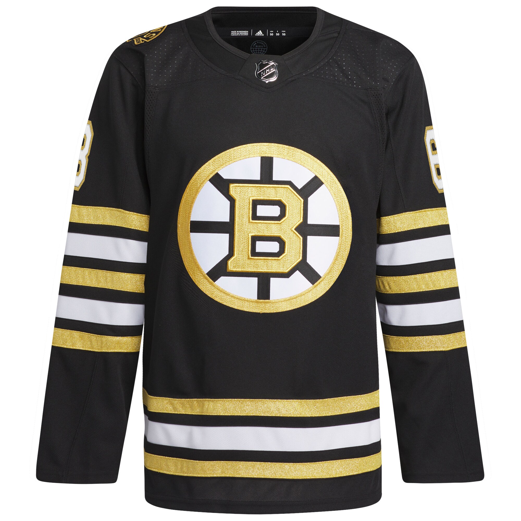 Brad Marchand Boston Bruins   Primegreen 100th Anniversary   Jersey – Black